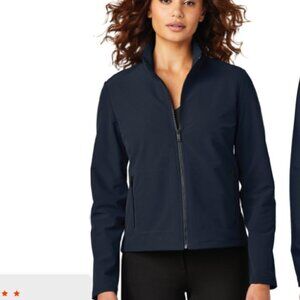 Mercer+Mettle Stretch Soft Shell Jacket size XL navy blue
